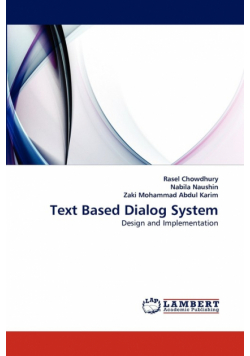 Text Based Dialog System