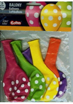 Balony Premium Grochy 5 sztuk