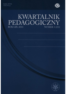 Kwartalnik pedagogiczny 3/2014