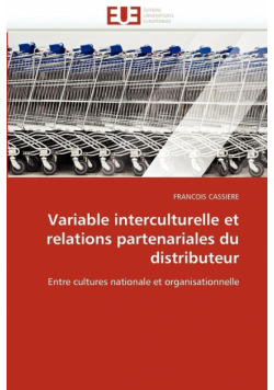 Variable interculturelle et relations partenariales du distributeur