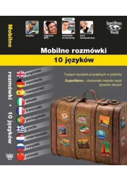 Mobilne rozmówki 10 języków + DVD
