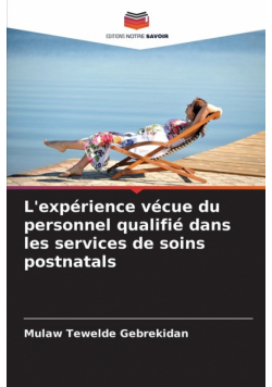 L'expérience vécue du personnel qualifié dans les services de soins postnatals