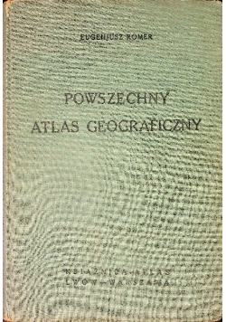 Powszechny atlas geograficzny 1934 r.