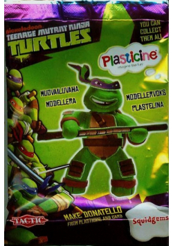 Plasticine Turtles Bag masa plastyczna