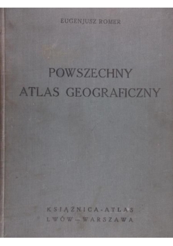 Powszechny atlas geograficzny, 1939 r.