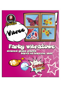 Farby witrażowe 10 kolorów