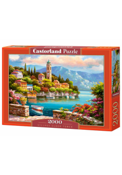 Puzzle Village Clock Tower 2000
