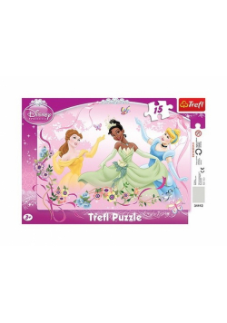 Puzzle ramkowe Księżniczki Wiosenny taniec 15