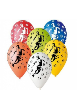 Balony Piłkarze 5 sztuk