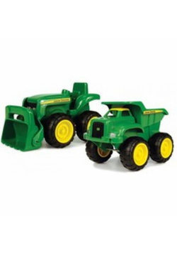 Tomy John Deere Wywrotka + traktor
