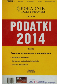 Podatki 2014 część 2 + CD