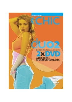 Aeroboks  Kick Burn Pilates, DVD, Nowa