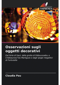 Osservazioni sugli oggetti decorativi