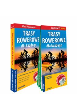 Trasy rowerowe dla każdego 2w1: przewodnik + mapa