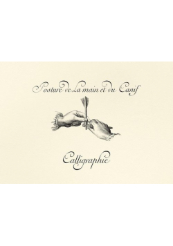 Calligraphie sztuka pisania Teczka rysunkowa