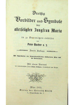 Dreissig vorbilder und symbole 1903 r.