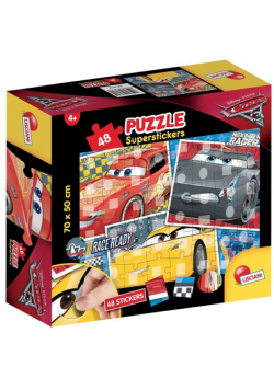Puzzle Superstickers 48 Auta 3