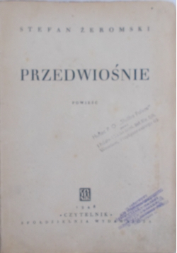 Przedwiośnie, 1948r