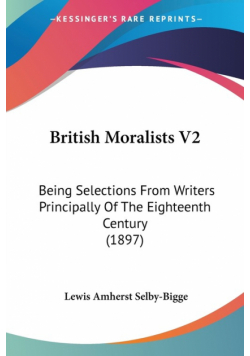 British Moralists V2