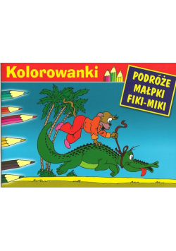 Kolorowanki Podróże Małpki Fiki-Miki
