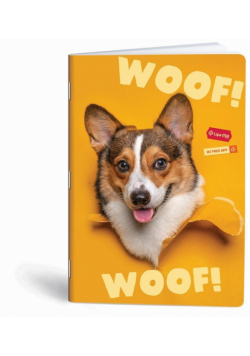 Zeszyt A4/60K katka Woof mix (10szt) MAR MAR