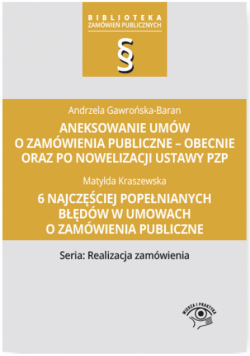 Kraszewska Matylda - Aneksowanie umów o zamówienia publiczne