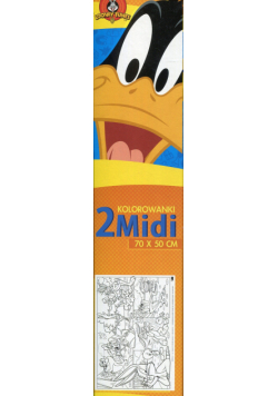 Kolorowanka midi Looney Tunes