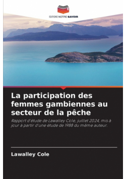 La participation des femmes gambiennes au secteur de la pêche