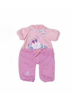 Ubranko dla lalki my little Baby born Romper Collection różowo-fioletowe