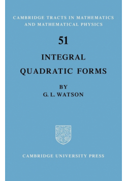 Integral Quadratic Forms