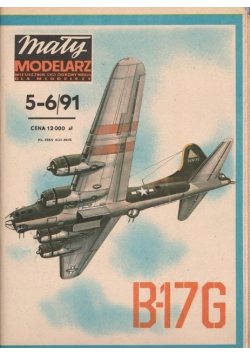 Mały modelarz Nr 4 do 5 / 04 Samolot Bombowy PZL P - 37 Łoś
