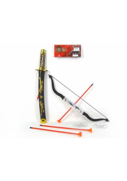 Zestaw Ninja z łukiem 45cm