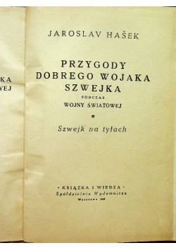 Przygody Dobrego Wojaka Szwejka 1949 r.