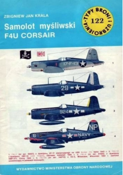 Typy broni i uzbrojenia Tom 122 Samolot myśliwski F4U Corsair