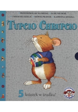 Tupcio Chrupcio 5 książek w środku,Nowa