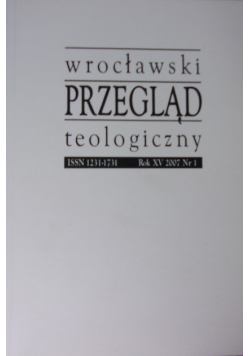 Wrocławski przegląd teologiczny