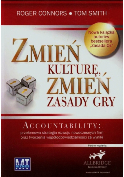 Zmień kulturę zmień zasady gry