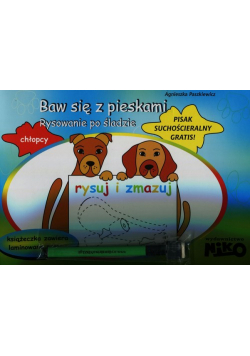 Baw się z pieskami Rysowanie po śladzie