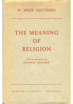 The meaning of Religion