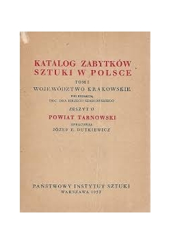 Katalog zabytków sztuki w Polsce. Tom I,  zeszyt 13