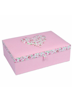 Skrzynka na biżuterię Milvai „Pink Heart”