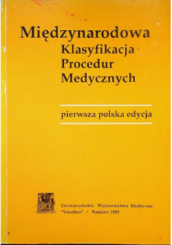 Międzynarodowa Klasyfikacja Procedur Medycznych