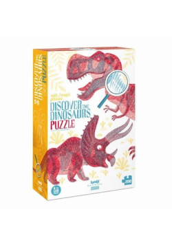 Puzzle 200 Odkryj Dinozaury
