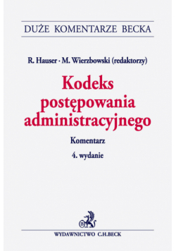 Kodeks post.administracyjnego DużeKomBecka17