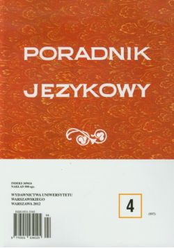 Poradnik językowy 4/2012