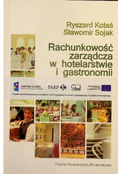 Rachunkowość zarządcza w hotelarstwie i gastronomii