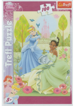Puzzle 100 Disney Księżniczki Wiosenne oczekiwanie