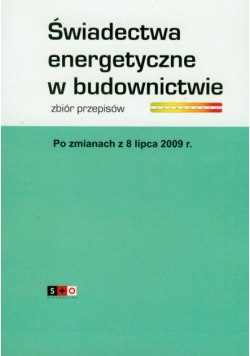 Świadectwa energetyczne w budownictwie