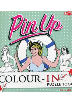 Pin-Up Color-In puzzle do kolorowania 1000