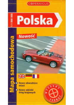 Polska mapa samochodowa